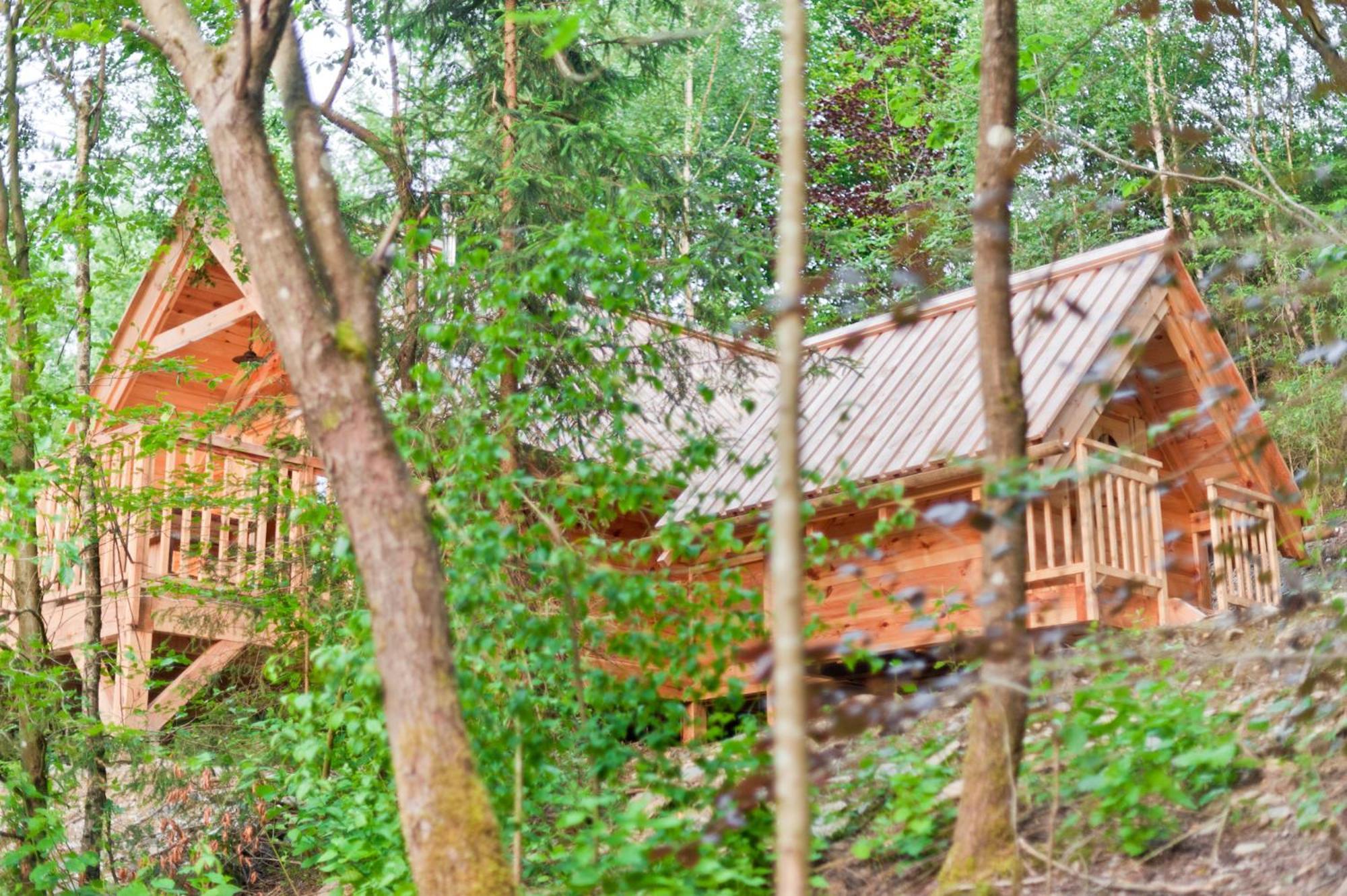 Les Cabanes De Rensiwez Mabompre Buitenkant foto